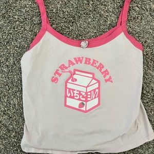 Strawberry Milk Tank Top